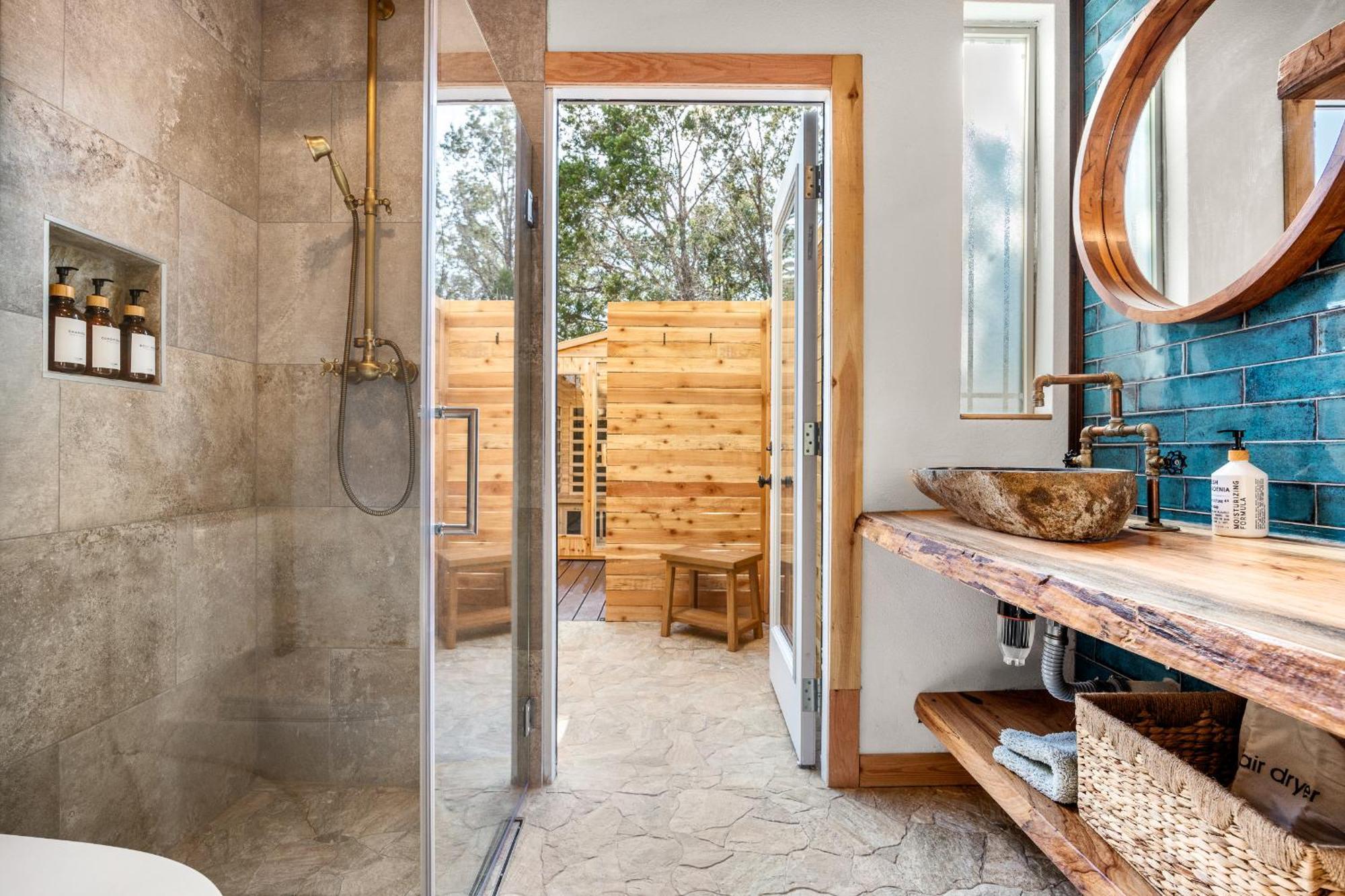 Romantic Luxury Retreat Hot Cold Pool & Sauna Wimberley Exteriér fotografie