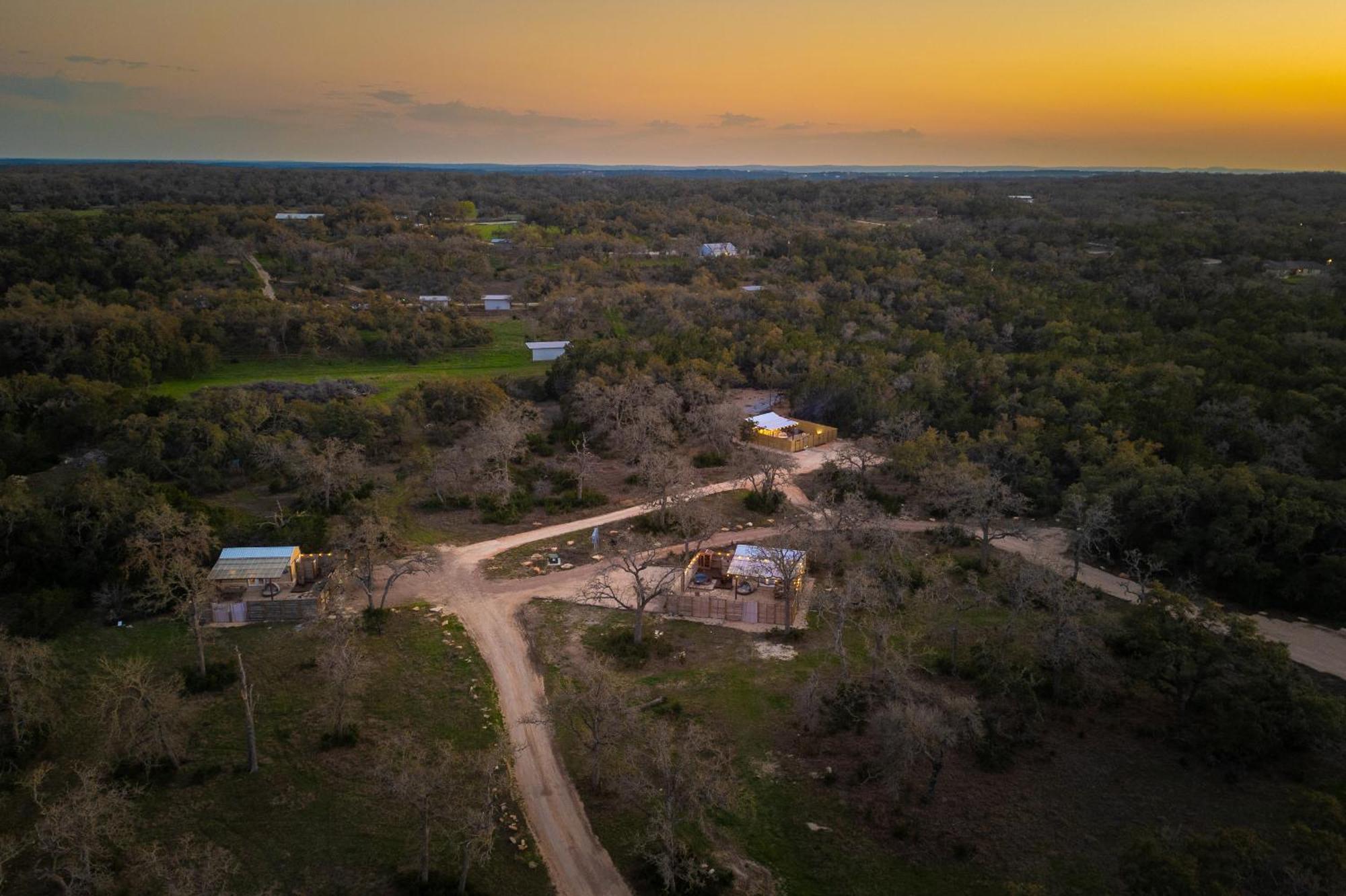 Romantic Luxury Retreat Hot Cold Pool & Sauna Wimberley Exteriér fotografie